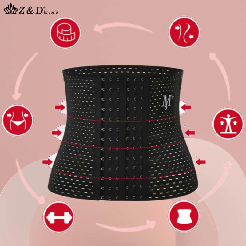 Z&D Lingerie Cinta Modeladora 889 – Reduza Medidas e Modele a Cintura com Conforto e Estilo!