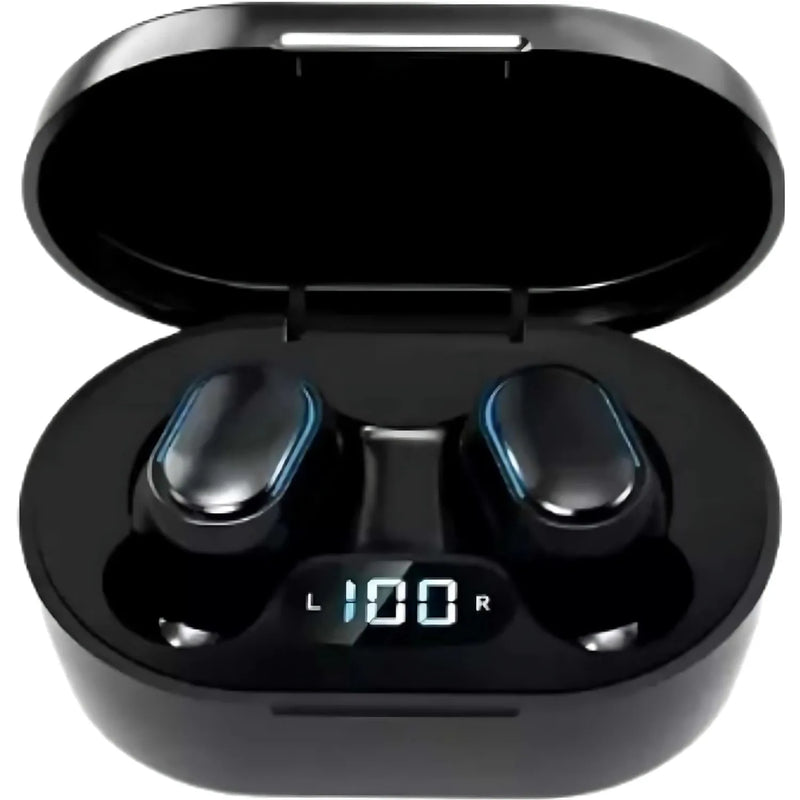 Fones de Ouvido Bluetooth 5.0, Som HD e Bateria de Longa Duração, com Estojo de Carregamento