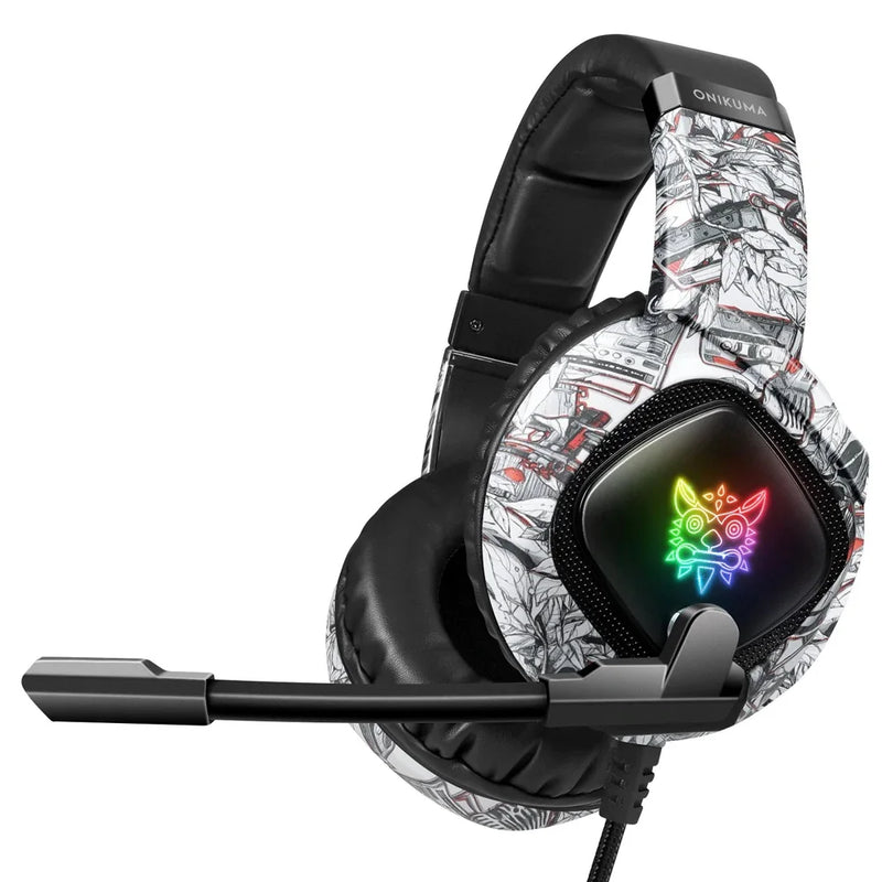 Onikuma Profissional Gamer Headset, K19 Camuflado Marca