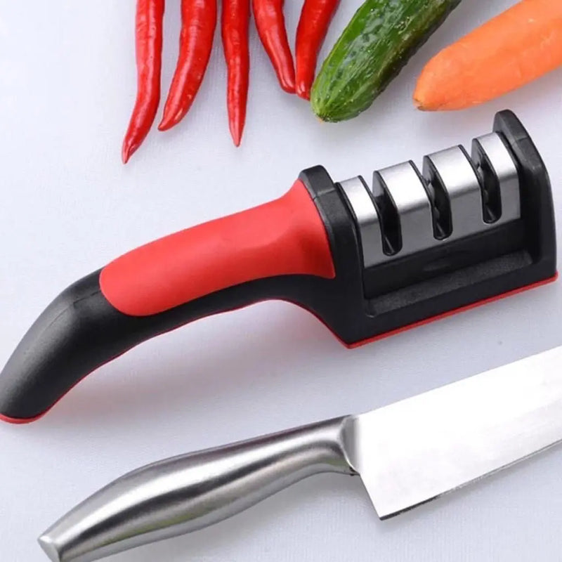 Amolador Afiador De Afiar Profissional Facas Tesouras Garfos Cozinha Gourmet Churrasco