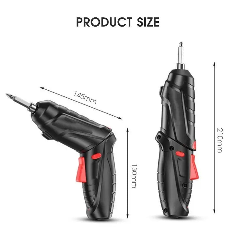 Kit de broca elétrica 3.6v kit de ferramentas elétricas para manutenção 1800mAh chave de fenda de broca elétrica doméstica