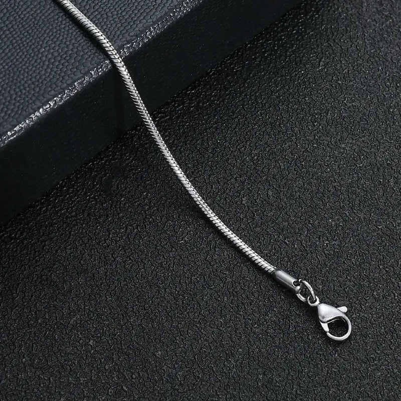 Corrente Unisex Rabo de Rato – Aço Inoxidável Premium 2mm
